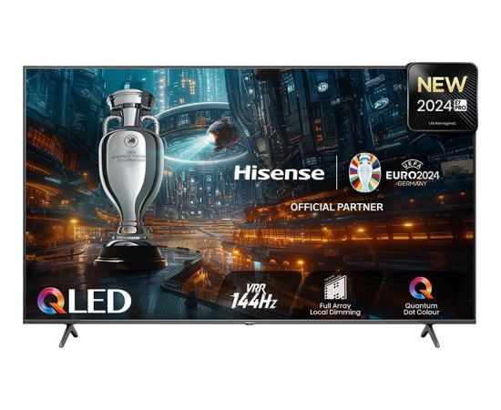 Telewizor Hisense Hisense 65E77NQ PRO, QLED TV - 65 - black, UltraHD/4K, triple tuner, PVR, 120Hz panel