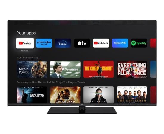 Telewizor JVC JVC LT-43VGQ8255, QLED TV - 43 - black, UltraHD/4K, triple tuner, Google TV