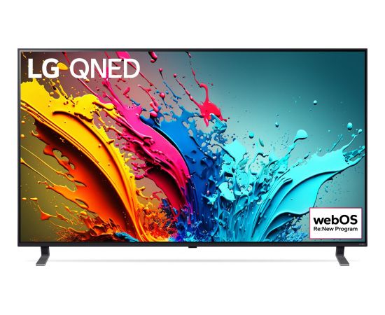 Telewizor LG LG 55QNED85T6C, LED TV - 55 - black, UltraHD/4K, HDR10, triple tuner, AI processor, 120Hz panel