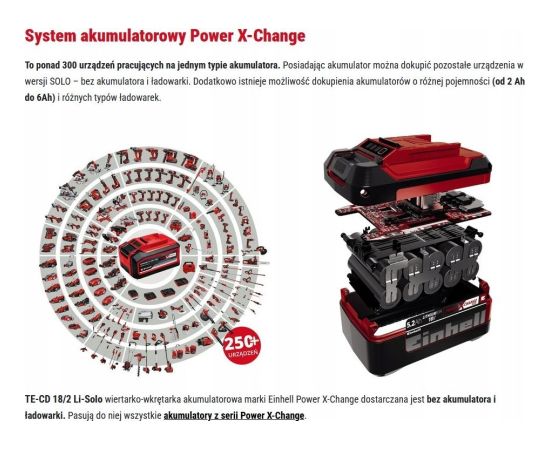 Einhell MŁOT UDAROWY TP-HD 18/26 Li BL Solo 4514265