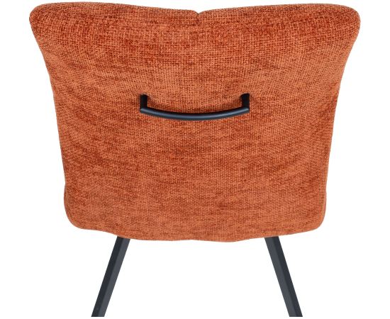 Chair AGATA rust brown