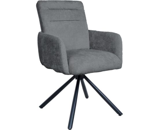 Chair BATUL rotating, dark grey