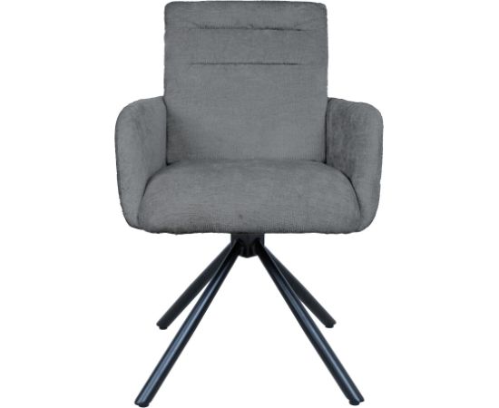 Chair BATUL rotating, dark grey