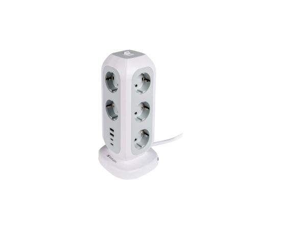 Strāvas pagarinātājs Verbatim 2m  EU Socket Tower 15 in 1