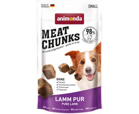 ANIMONDA Meat Chunks Lamb  - dog treat - 60g