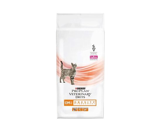 Purina VETERINARY DIETS Feline OM Obesity Management cats dry food 1.5 kg Adult