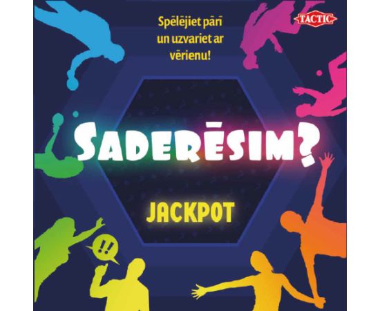 TACTIC Galda spēle "Saderēsim? Džekpots" (Latviešu val.)