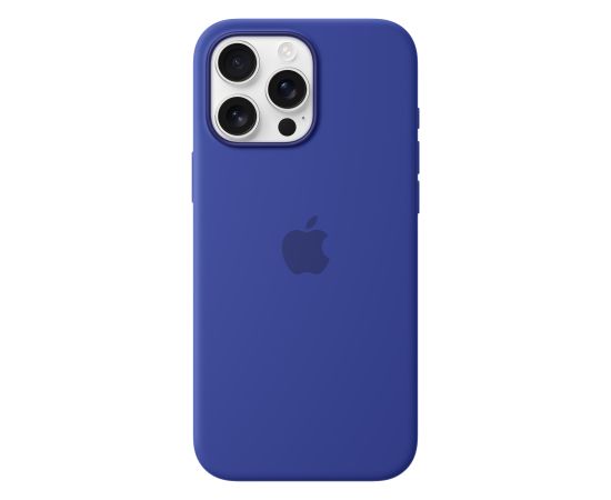 Apple iPhone 16 Pro Max Silicone Case with MagSafe Ultramarine