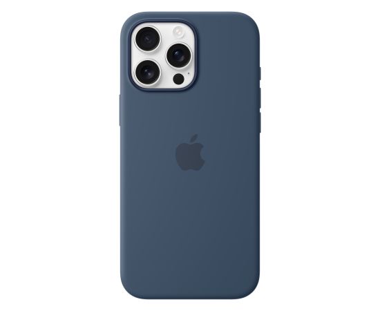 Apple iPhone 16 Pro Max Silicone Case with MagSafe Denim