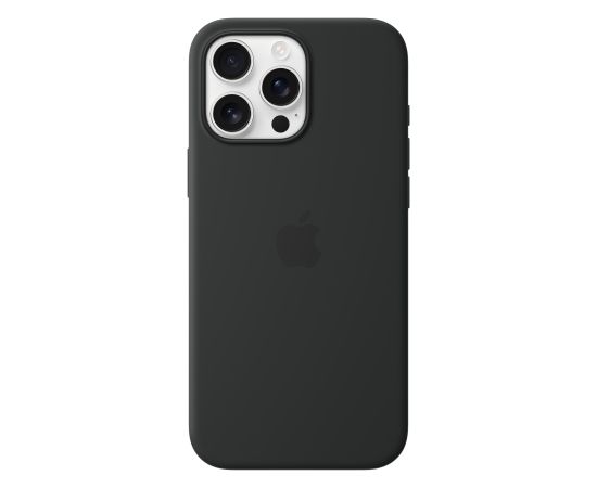 Apple iPhone 16 Pro Max Silicone Case with MagSafe Black