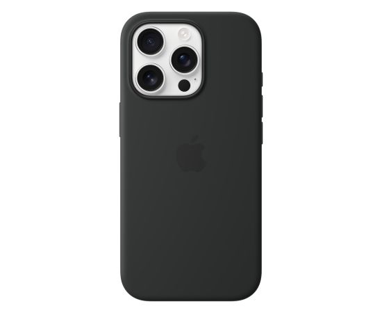 Apple iPhone 16 Pro Silicone Case with MagSafe Black