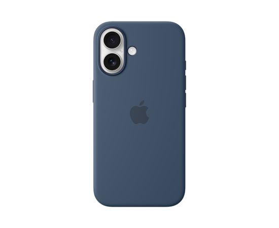 Apple iPhone 16 Silicone Case with MagSafe Denim