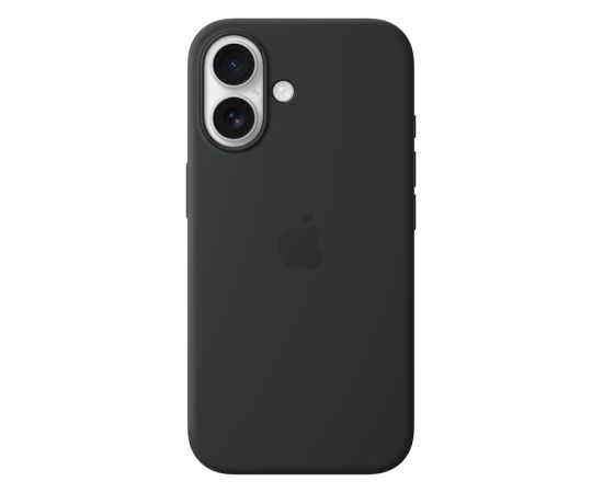 Apple iPhone 16 Silicone Case with MagSafe Black