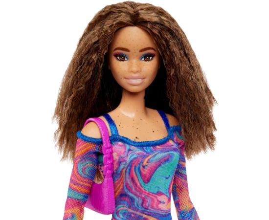 Lalka Barbie Mattel Fashionistas z karbowanymi włosami (FBR37/HJT03)