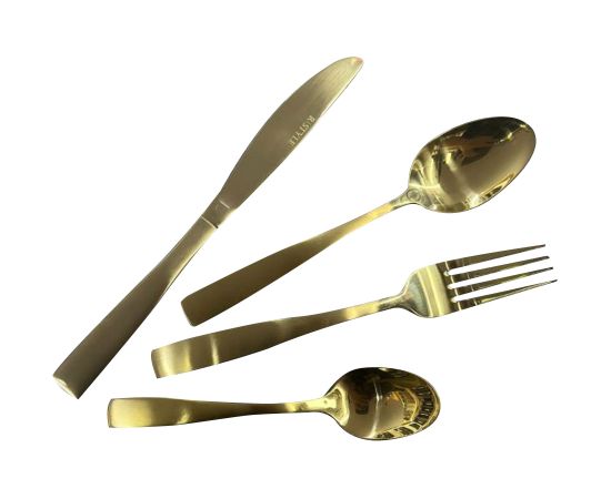 Cutlery DUNE 24pcs, golden