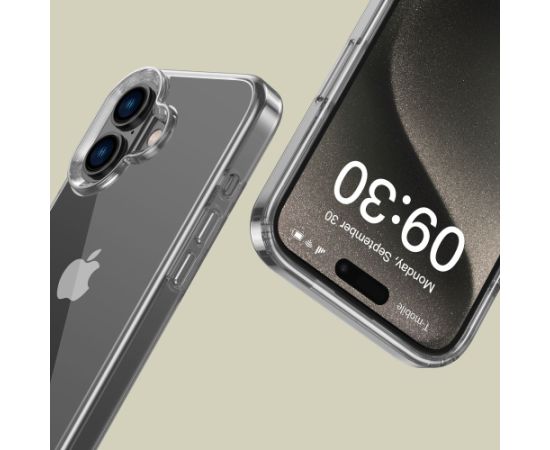 TECH-PROTECT FLEXAIR HIBRĪDS IPHONE 16 CAURSPĪDĪGS