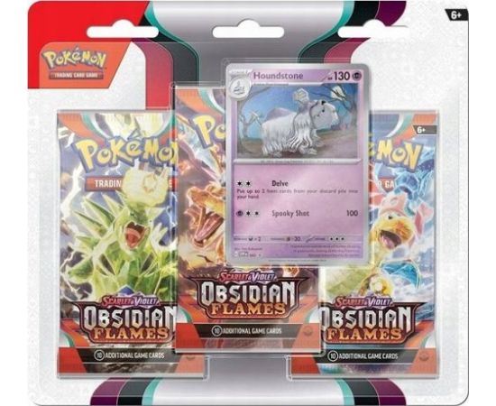 Pokemon Pokémon TCG: Scarlet & Violet - Obsidian Flames - 3-pack blister box (24)