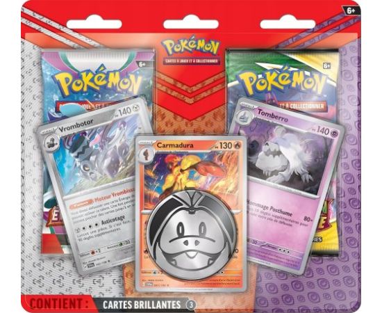 Pokemon Pokémon TCG: Scarlet & Violet - Obsidian Flames - 3-pack blister box (24)