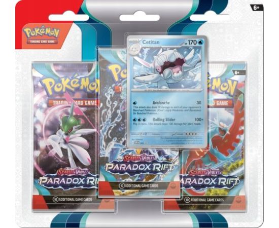 Pokemon Pokémon TCG: Scarlet & Violet - Paradox Rift - 3-Pack Blister Box (24)