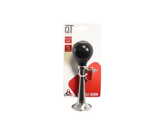 Cycletech Chrome Air Horn Steel 18 cm / Melna / Sudraba