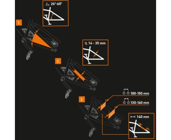 SKS Infinity Universal AVS / Melna / Universāls