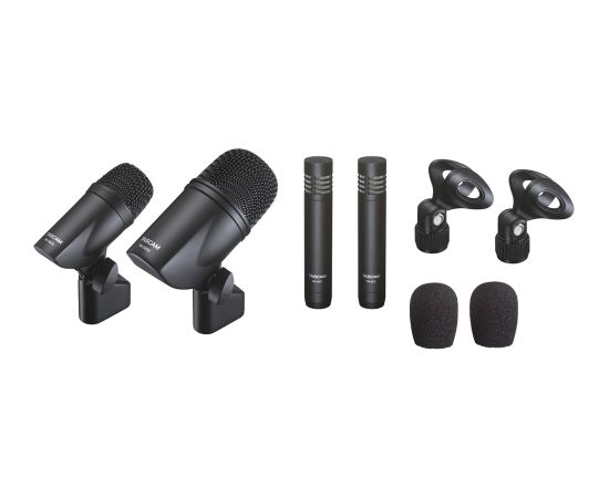 Tascam TM-DRUMS microphone Black Microphone set