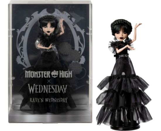 Mattel Monster High X Wednesday - Ravens Wednesday (HXJ03)