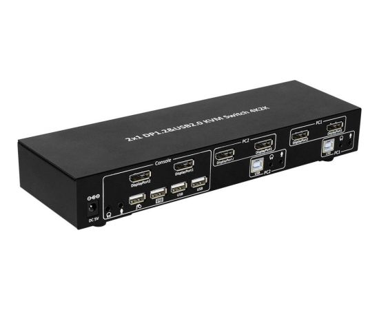 TECHLY 101928 2-port DisplayPort KVM