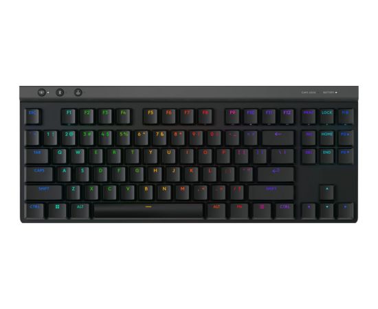 LOGITECH G515 TKL Gaming Keyboard - BLACK - US INT'L - 2.4GHZ/BT - EMEA28i-935 - TACTILE