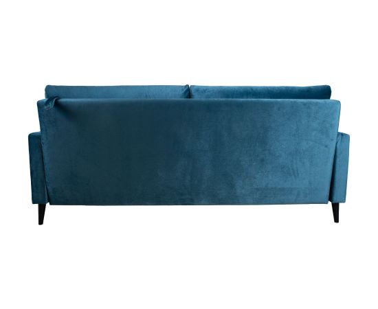 Sofa bed ANNA with storage box, bluish green velvet