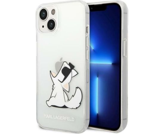 Karl Lagerfeld   Karl Lagerfeld KLHCP14MCFNRC iPhone 14 Plus 6.7 "hardcase clear / transparent Choupette Fun