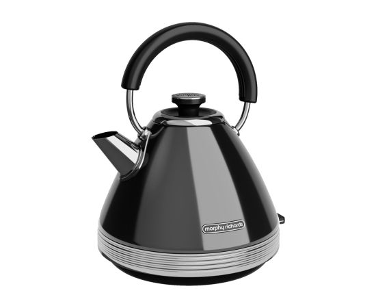 Morphy Richards Venture Pyramid Retro 1.5 l 2200 W Kettle Black