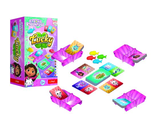 TREFL GABBY´S DOLLHOUSE Lucky настольная игра