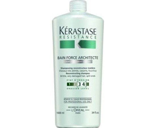 Kerastase Resistance Bain De Force Architecte Szampon do włosów 1000ml