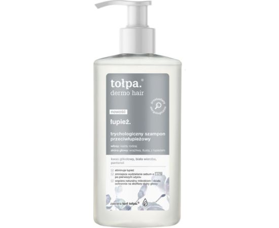 ToŁpa Tołpa Dermo hair łupież. Trychologiczny szampon przeciwłupieżowy 250ml