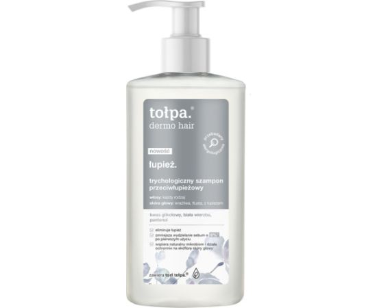 ToŁpa Tołpa Dermo hair łupież. Trychologiczny szampon przeciwłupieżowy 250ml