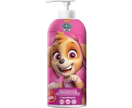 Paw Patrol Skye żel pod prysznic i szampon 2w1 Truskawka 1000ml