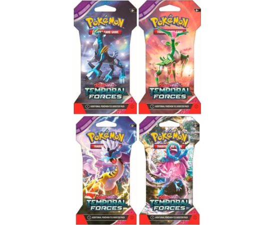 Pokemon Karty Temporal Forces Sleeved Booster