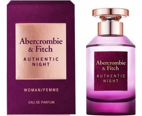 Abercrombie & Fitch Perfumy Damskie Abercrombie & Fitch EDP Authentic Night Woman (50 ml)