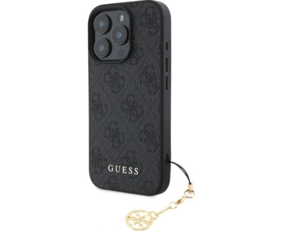 Guess Apple  iPhone 16 Pro 4G Charm Case Grey