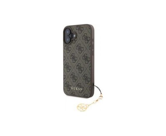 Guess Apple  iPhone 16 Plus 4G Charm Case Brown