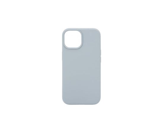 Connect Apple  iPhone 15 Premium Magsafe Soft Touch Silicone Case New Function Grey Blue