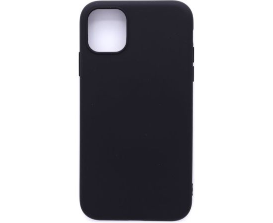 Evelatus Apple  iPhone 11 Premium Soft Touch Silicone Case Black