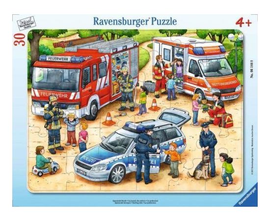 Ravensburger Frame puzzle 30pcs. Exciting work 061440