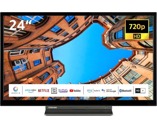 Televizors Toshiba 24WK3C63DAW, LED TV - 24 -  black