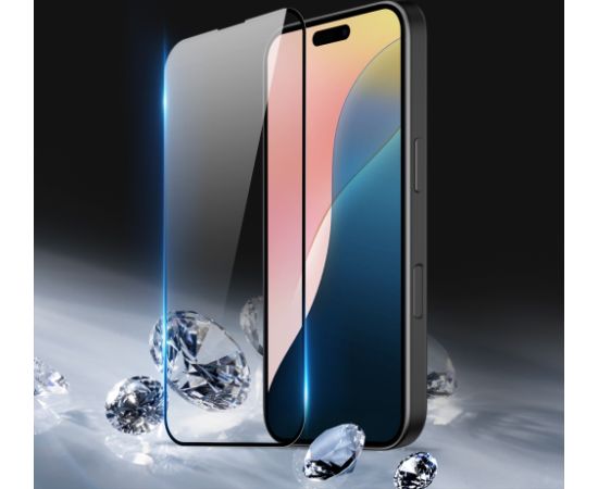 Tempered glass Dux Ducis 10D Apple iPhone 16 Plus black