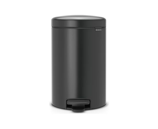 BRABANTIA atkritumu tvertne ar pedāli NewIcon, 12L, Confident Grey - 233487