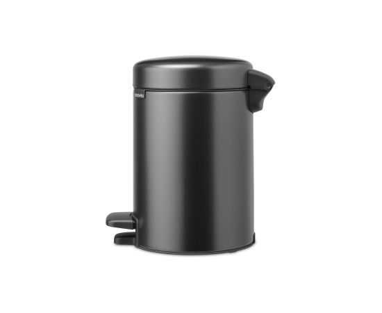 BRABANTIA atkritumu tvertne ar pedāli NewIcon, 3L, Confident Grey - 233449