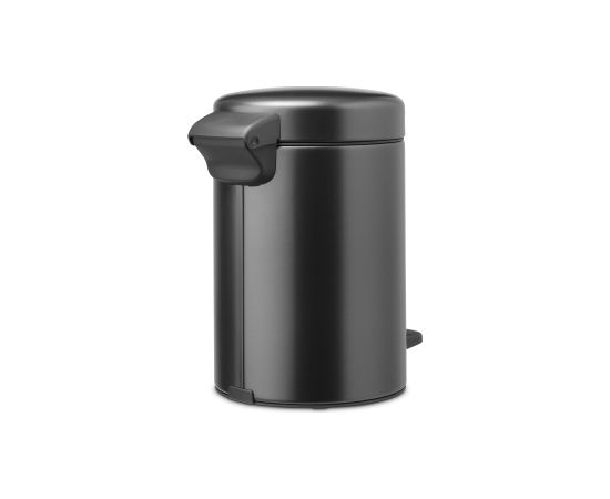 BRABANTIA atkritumu tvertne ar pedāli NewIcon, 3L, Confident Grey - 233449