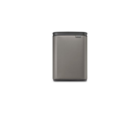 BRABANTIA atkritumu tvertne Bo, 4l, Platinum - 222504